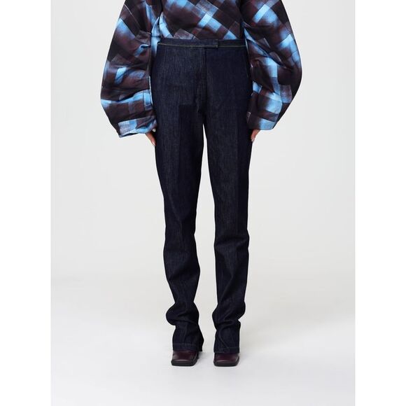 Dries Van Noten Jeans Woman Indigo
